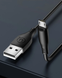 Кабель Usams US-SJ268 U18 Round Micro Cable USB Micro 2A 1m Black