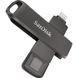 Флеш-накопитель SanDisk iXpand iXpand Luxe Lightning, USB Type-C 128GB for Apple Black-Silver