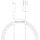 Кабель Baseus Superior Series Fast Charging Data Cable USB to iP 2.4A 2m White
