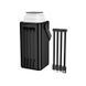 Зовнішній акумулятор BOROFONE BJ65B High 22.5W+PD20W+four-cables power bank(80000mAh) Black
