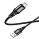 Кабель Hoco X50 USB Micro 2.4 A 1m Black