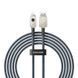 Кабель Baseus Unbreakable Series Fast Charging Data Cable USB to iP 2.4A 2m Stellar White