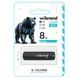 Флеш-накопичувач Flash Wibrand USB 2.0 Grizzly 8Gb Black