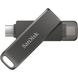 Флеш-накопичувач SanDisk iXpand iXpand Luxe Lightning, USB Type-C 128GB for Apple Black-Silver