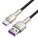 Кабель Baseus Cafule Series Metal Data Cable USB to Type-C 66W 1m Black