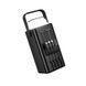 Зовнішній акумулятор BOROFONE BJ65B High 22.5W+PD20W+four-cables power bank(80000mAh) Black