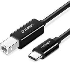 Купити Кабель для принтера UGREEN US241 Type-C USB Type-В 1m Black