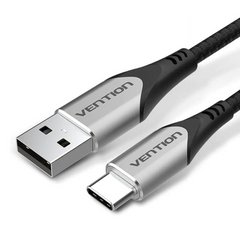Купити Кабель Vention USB Type-A Type-C 3 A 2m Black