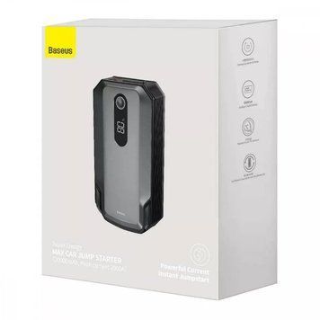 Купити Пускозарядний пристрій Baseus Super Energy Max Car Jump Starter 20000mAh 2000A Cosmic Black