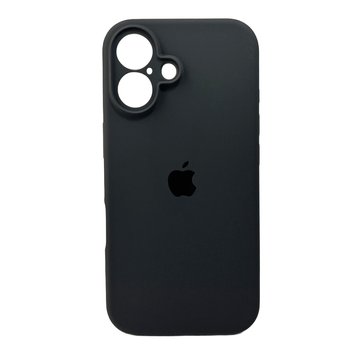 Купити Силіконовий чохол Apple iPhone 16 Dark Grey