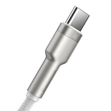 Купити Кабель Baseus Cafule Series Metal Data Cable USB to Type-C 66W 1m White
