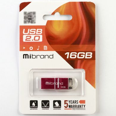 Купити Флеш-накопичувач Mibrand Chameleon USB2.0 16GB Pink