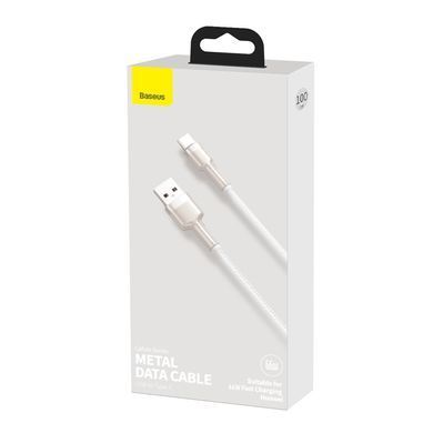 Купити Кабель Baseus Cafule Series Metal Data Cable USB to Type-C 66W 1m White