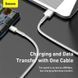 Кабель Baseus Cafule Series Metal Data Cable USB to Type-C 66W 1m White