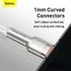Кабель Baseus Cafule Series Metal Data Cable USB to Type-C 66W 1m White