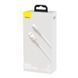 Кабель Baseus Cafule Series Metal Data Cable USB to Type-C 66W 1m White