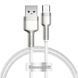 Кабель Baseus Cafule Series Metal Data Cable USB to Type-C 66W 1m White